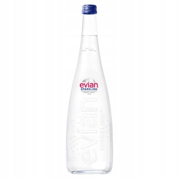 Evian – přírodní perlivá minerální voda