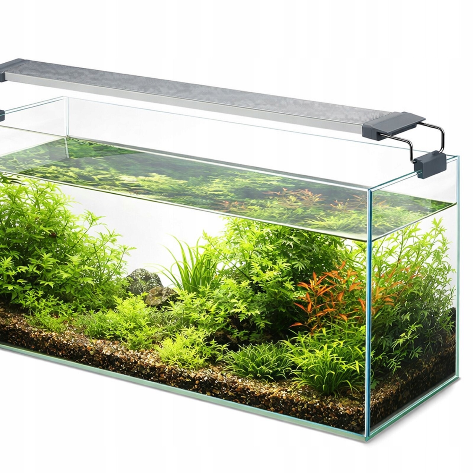 Led Lampa Do Akvária Wrgb IP67 Bluetooth Přírodní Barvy 92-112 CM