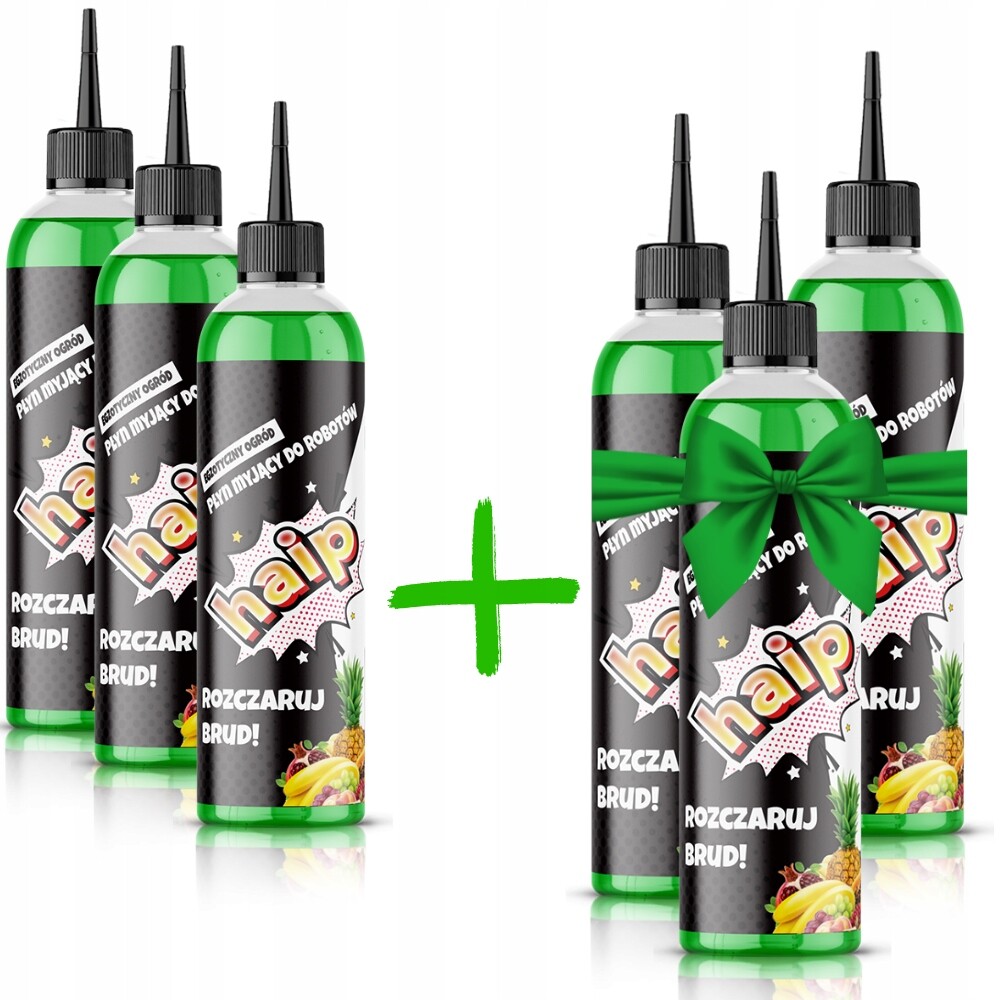 Tekutina pro roboty na podlahy Exotická zahrada Balíček 3x300 ml Druhý Bonus