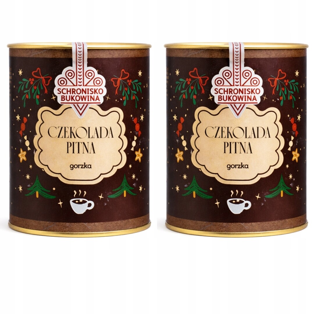 Horká hořká čokoláda přírodní k pití 200 g Schronisko Bukowina