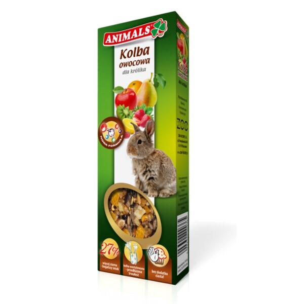 Animals Ovocná baňka pro králíka 2 ks