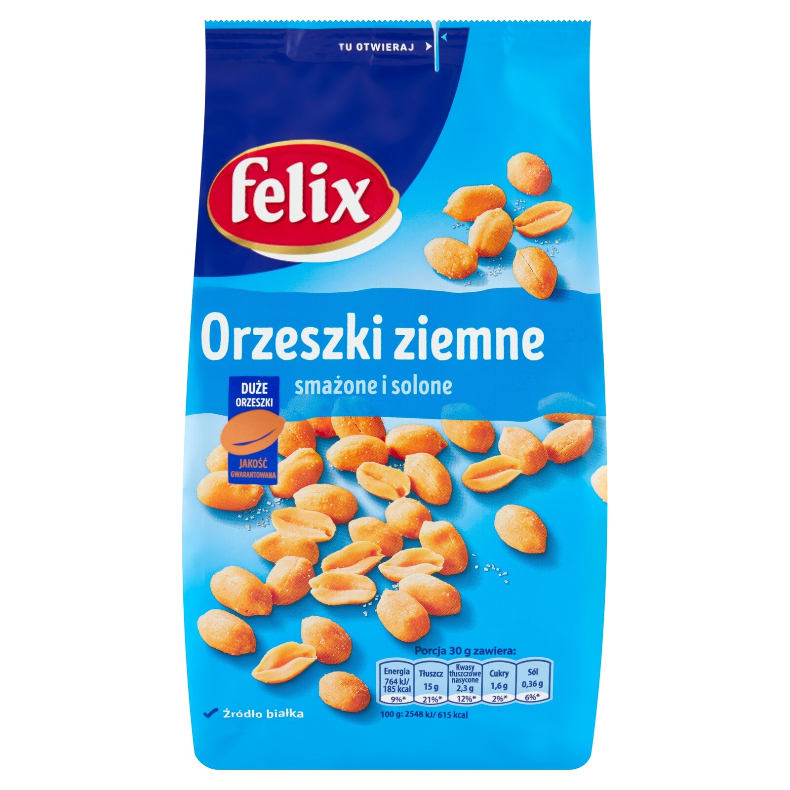 3x Felix Pražené arašídy 380 g