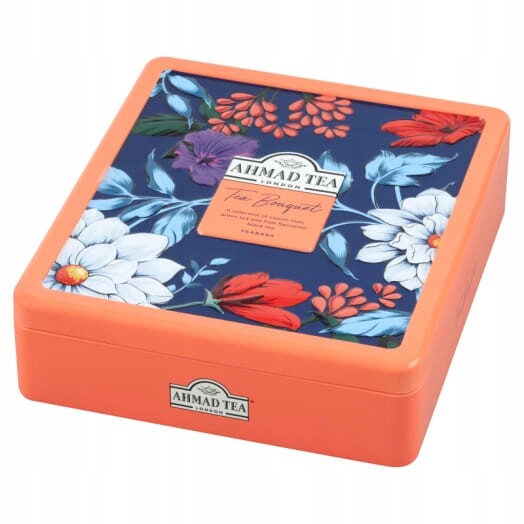 Ahmad Tea Tea Bouquet Sada čtyř čajů v plechovce Caddy Ahmad