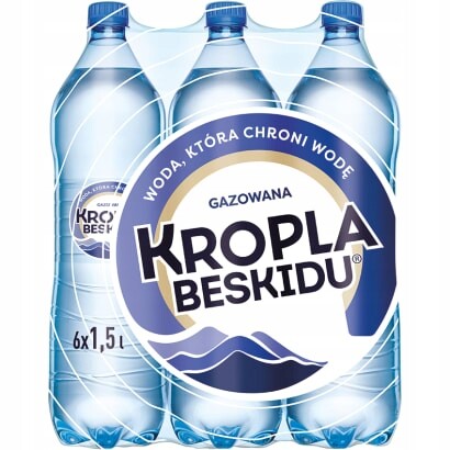 Kropla Beskidu Přírodní perlivá minerální voda