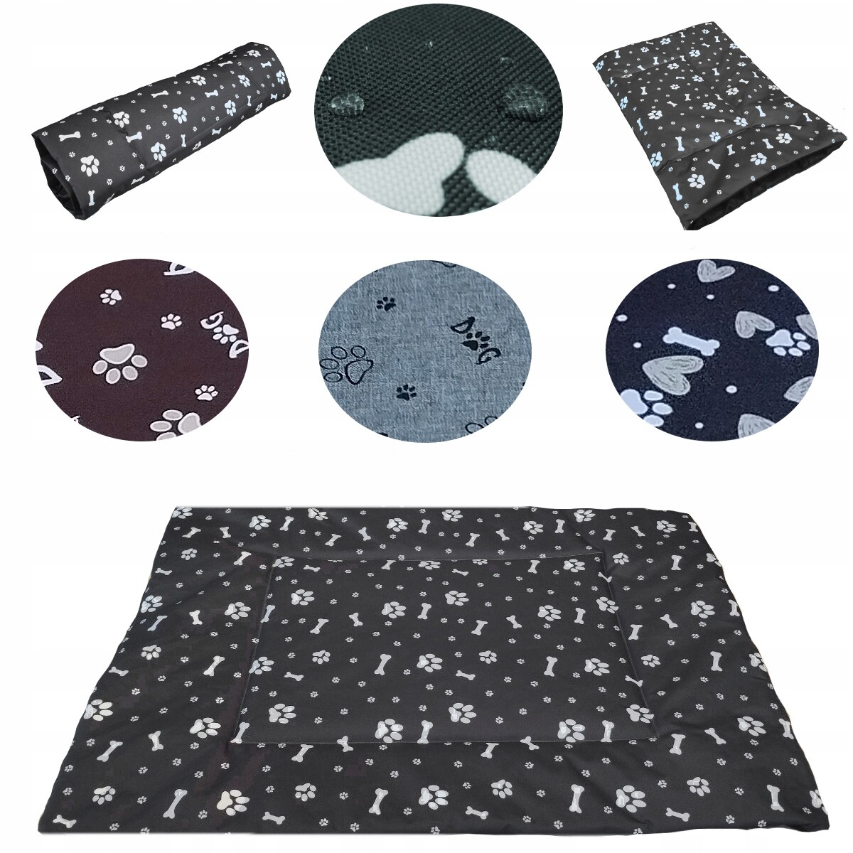 Pelíšek Pro Psa Kočku Králíka Voděodolná chladící podložka 120x75 Matrace