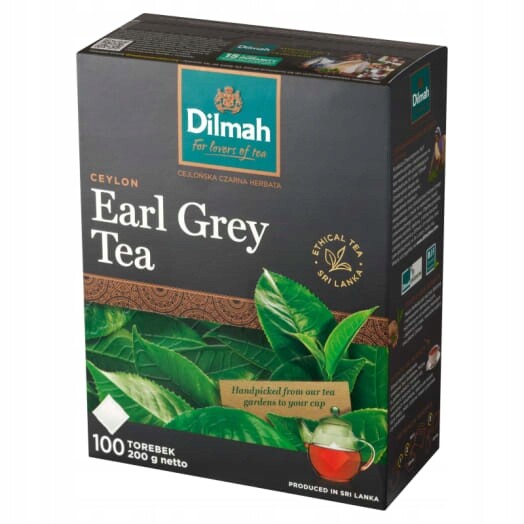 Dilmah Čaj Earl Grey 100 sáčků ex.