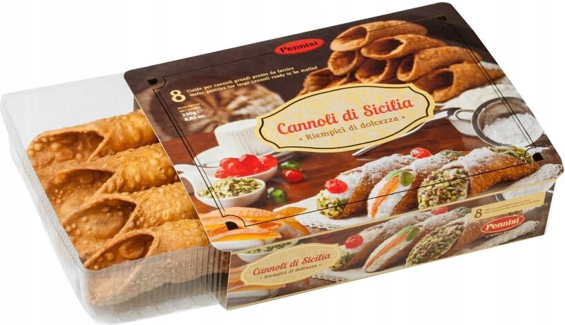 3x Pennisi Cannoli Grandi 250 g
