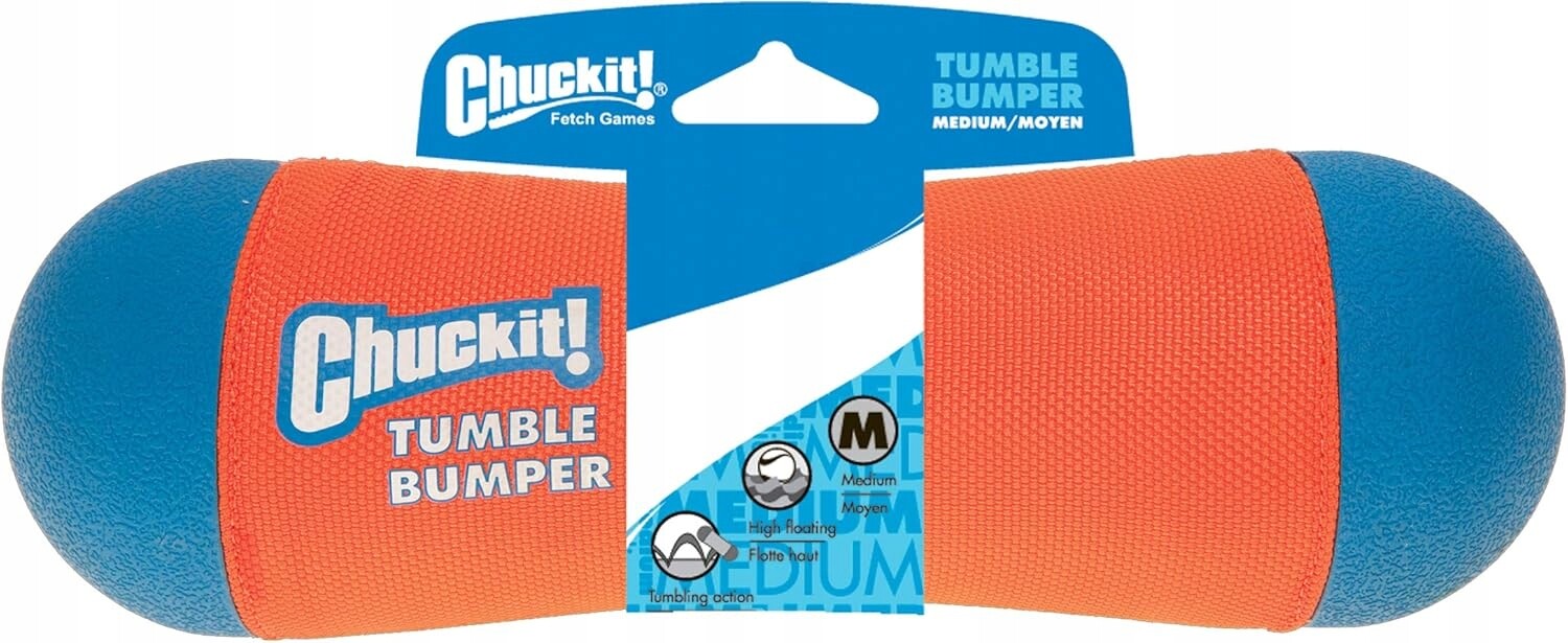 Chuckit! Tumble Bumper aportování pro psa plovoucí, odolný, střední