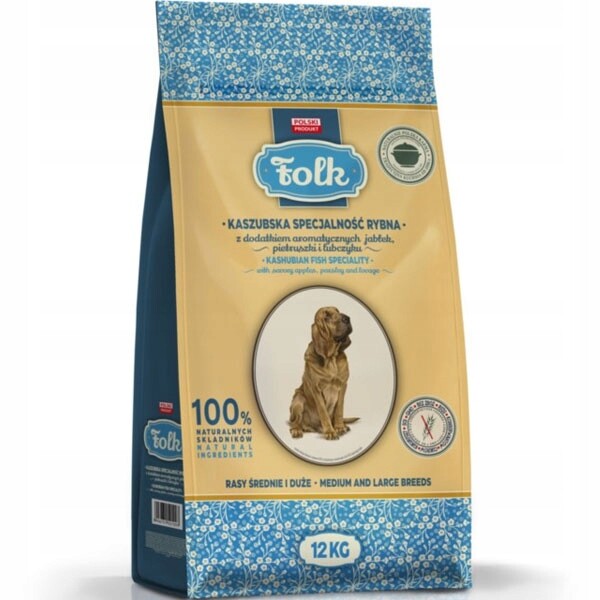 Folk krmivo suché ryba 12 kg