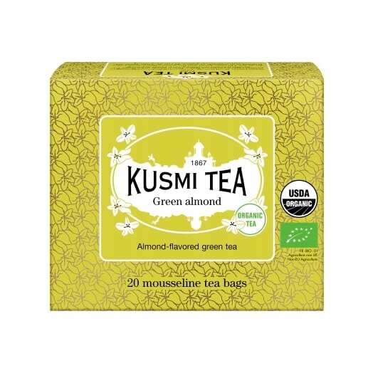 Kusmi Tea Čaj Green Almond Bio 20 sáčků (sáčky)