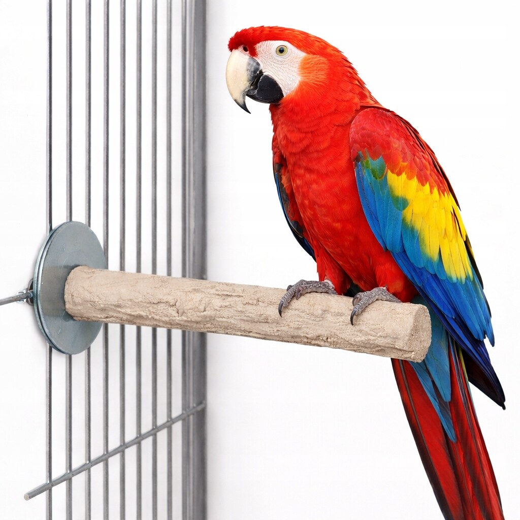 Back Zoo Nature 35 cm Ø55 mm minerální žerď do klece pro velké papoušky