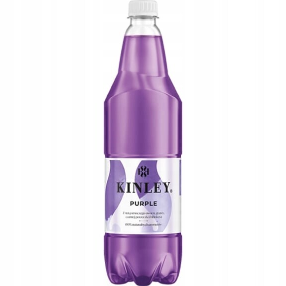 Kinley Sycený nápoj Purple s tropickou příchutí
