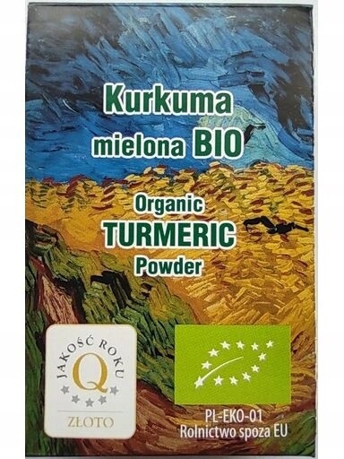 8 x Royal Brand kurkuma mletá Bio 10G přírodní bez chemie dobrá