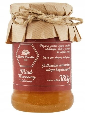 Medy Dvorské Včelí med 100% vřesový nektarový 380 g