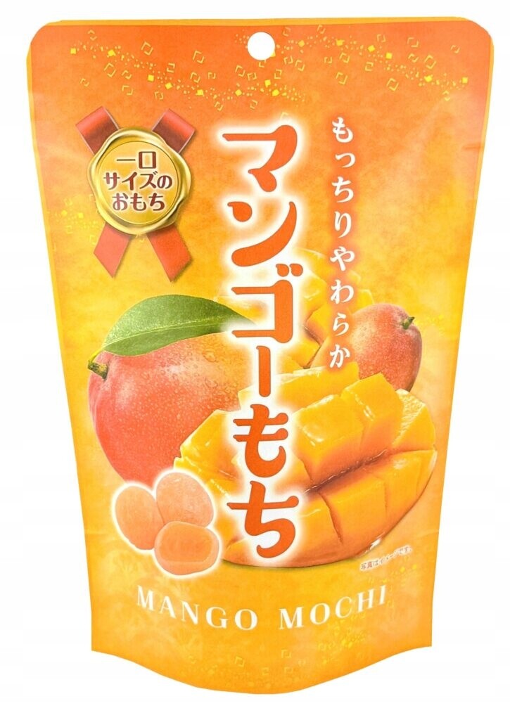 3x Mochi Mango, rýžové sušenky s příchutí manga 130 g Seiki