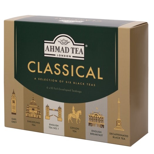 Ahmad Tea Classical Sada černých čajů 60 sáčků (sáčky)