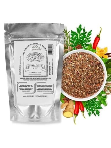 8 x Ogrody Solne Koření na pizzu 200 g vysoké kvality