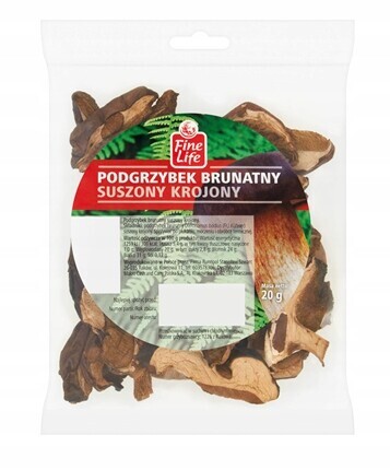 Fine Life Hnědý sušený podhoubí krájený 20 g