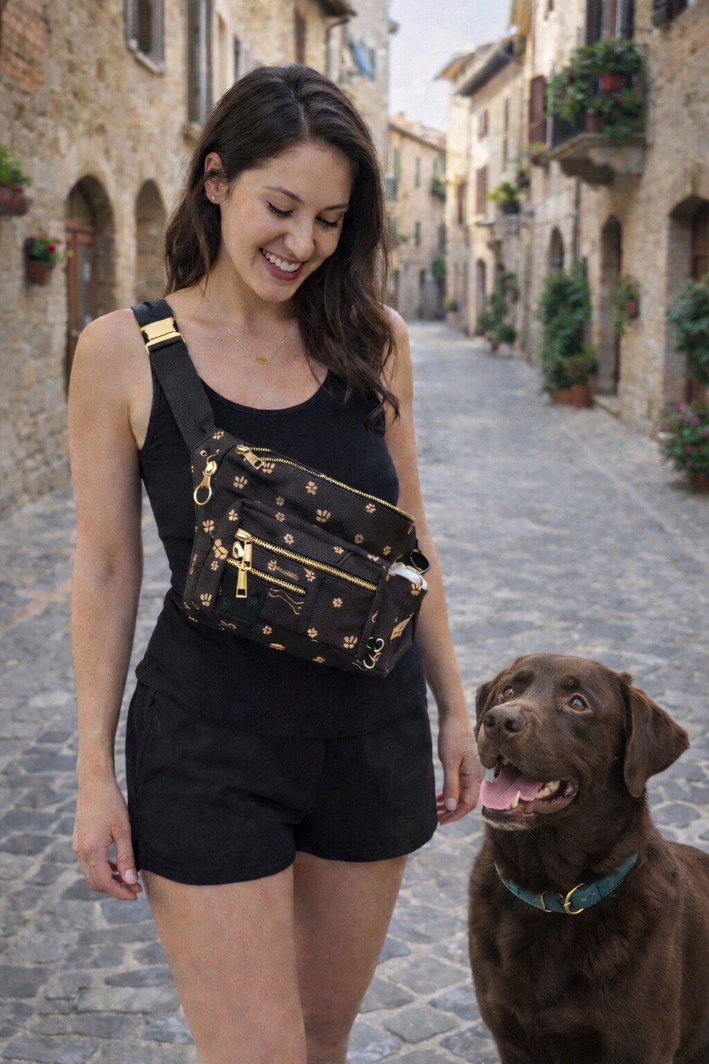 Jedinečná tréninková ledvinka pro psa – styl a pohodlí při procházkách