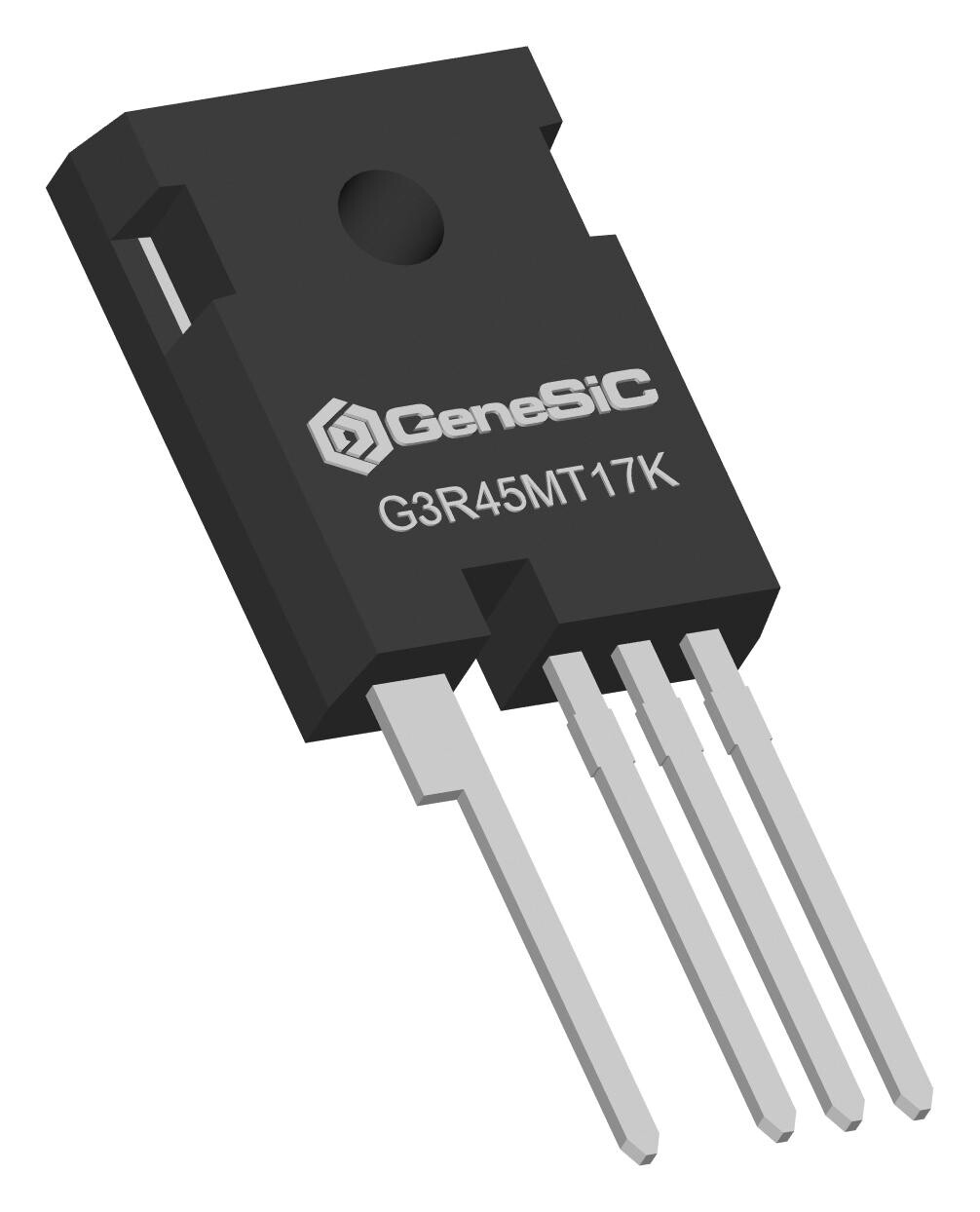 Genesic G3R45Mt17K Mosfet, Sic, N-Ch, 1.7Kv, 61A, 438W