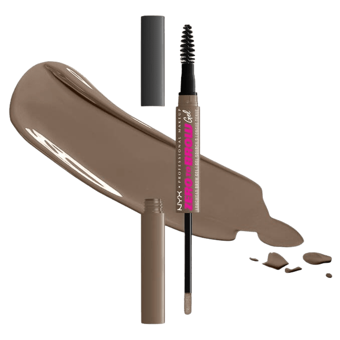 NYX PROFESSIONAL MAKEUP Zero To Brow Gel 06 Chocolate gel na obočí 2 ml