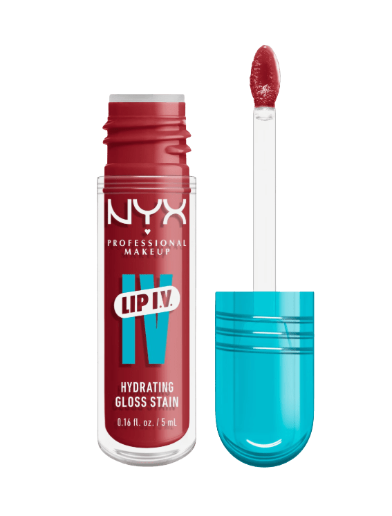 NYX PROFESSIONAL MAKEUP Lip IV Hydrating Gloss Stain, 07 Bubblegum Burst 5 ml