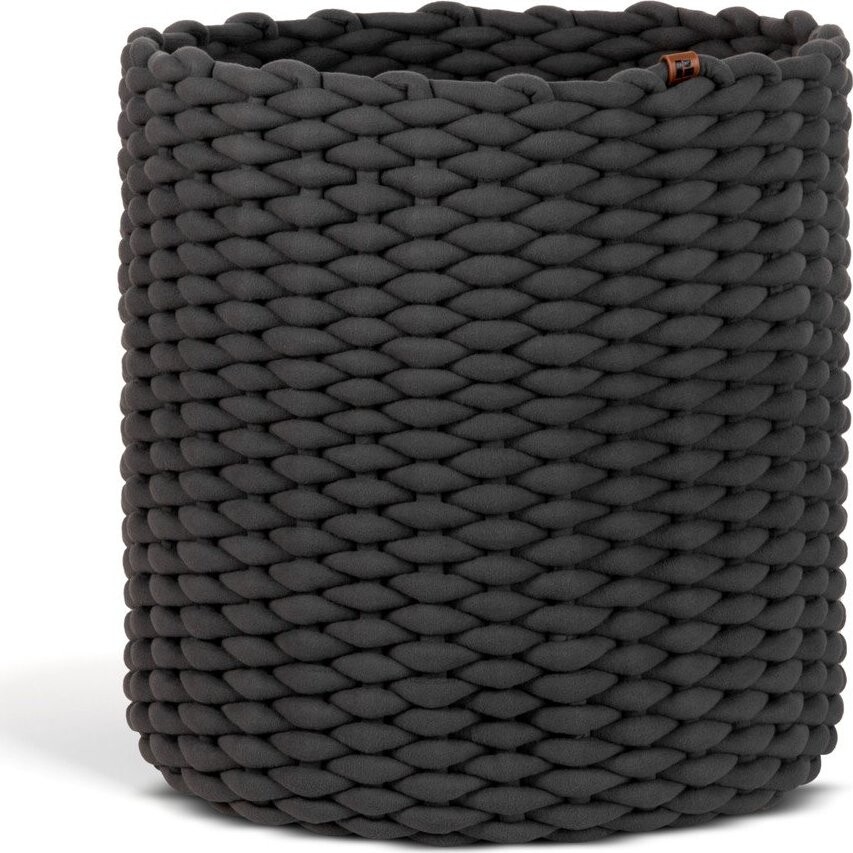 Látkový košík ø 40x40 cm Peach Skin Round XL – Bigso