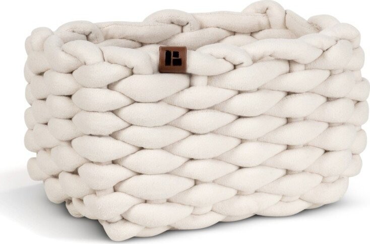 Látkový košík 20x15x11 cm Peach Skin S – Bigso