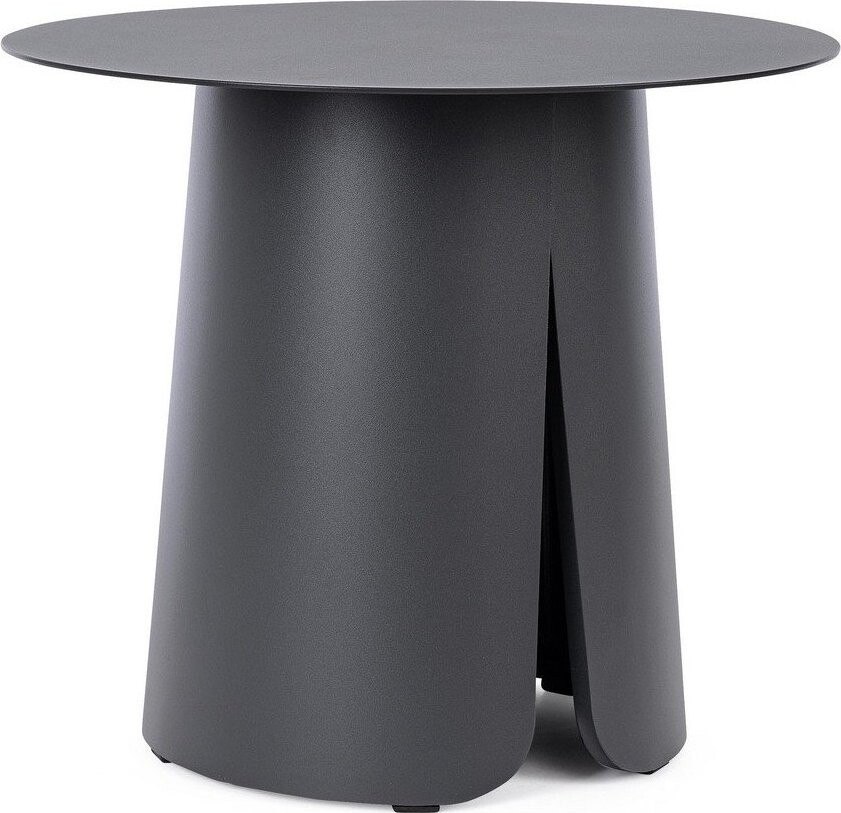 Hliníkový kulatý zahradní stolek ø 45 cm Bryan – Bizzotto