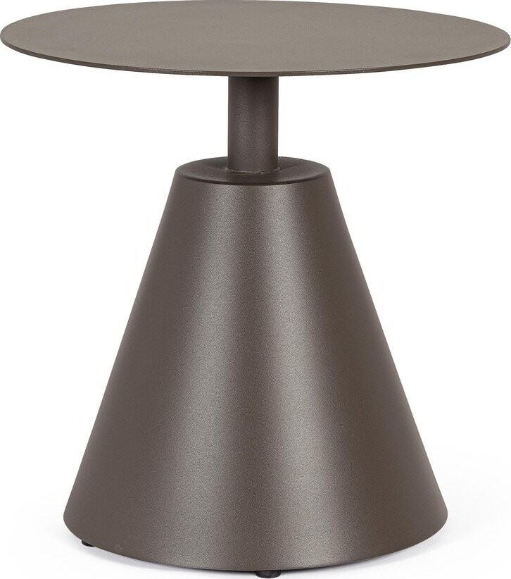 Hliníkový kulatý zahradní stolek ø 50 cm Aloha – Bizzotto