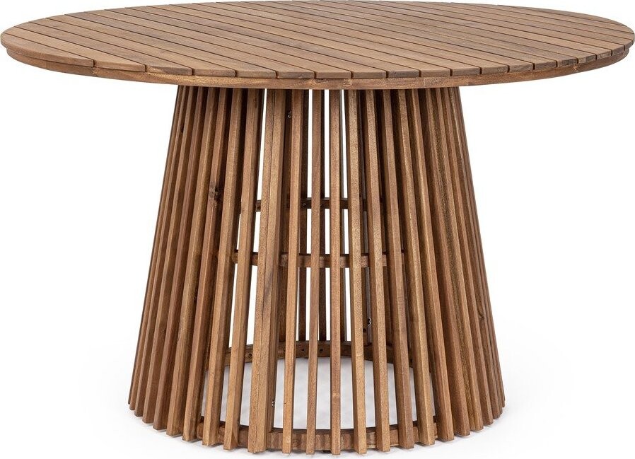 Kulatý zahradní jídelní stůl z masivu akácie ø 120 cm Rodano – Bizzotto