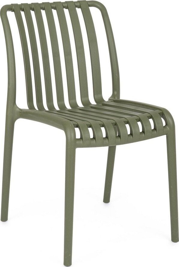 Zelená plastová zahradní židle Billie – Bizzotto