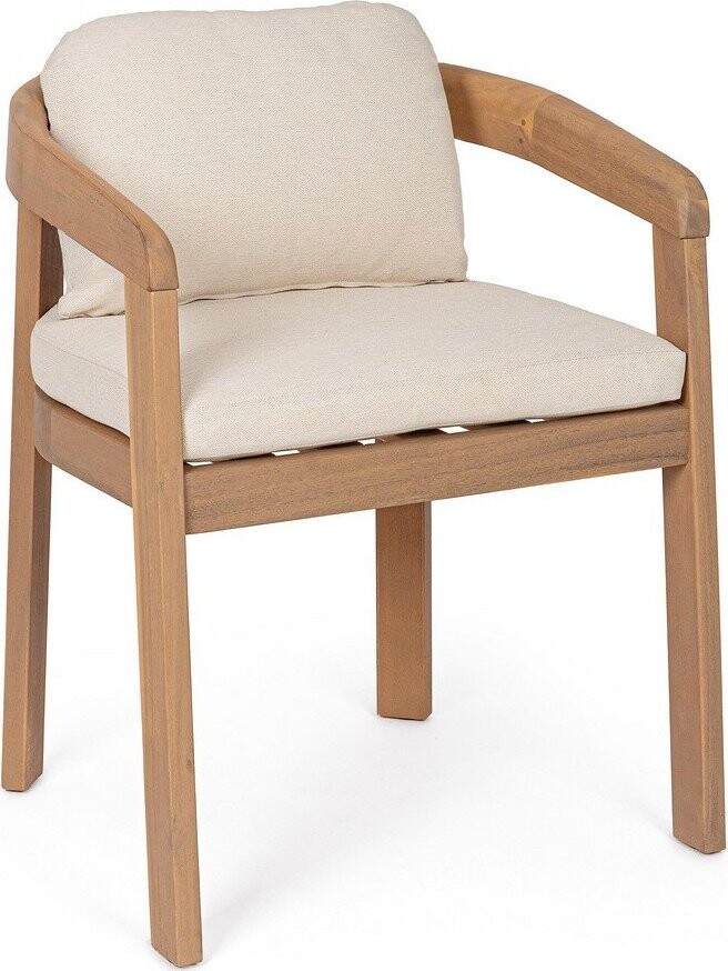 Dřevěná zahradní židle v přírodní barvě Pablo – Bizzotto