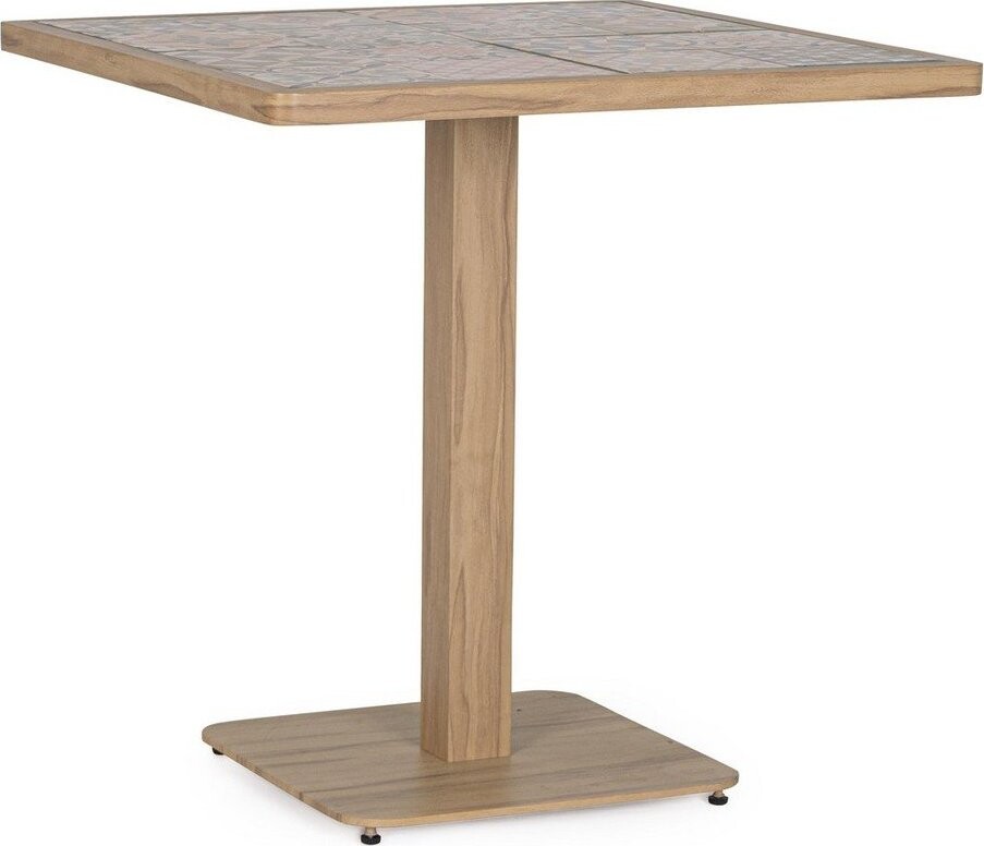 Ocelový zahradní stolek 73x73 cm Kalimera – Bizzotto