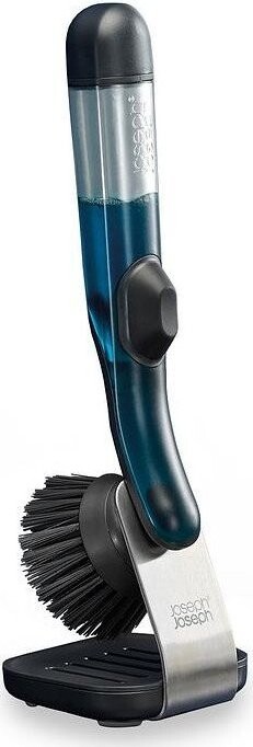 Kartáč na nádobí se zásobníkem a stojánkem SinkTech – Joseph Joseph