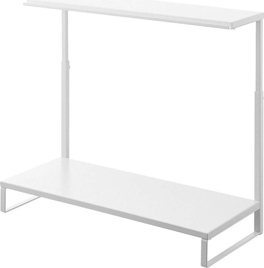 Bílý kovový stojan na monitor Tower – YAMAZAKI