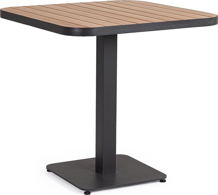 Hliníkový zahradní stolek 75x75 cm Belmar – Bizzotto