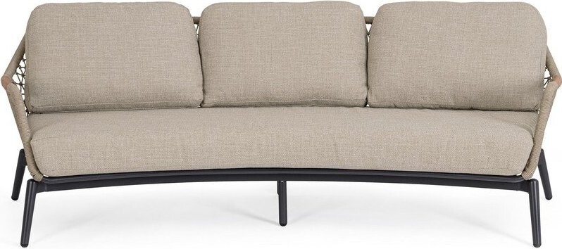 Světle hnědá zahradní pohovka z masivu akácie Eulero – Bizzotto