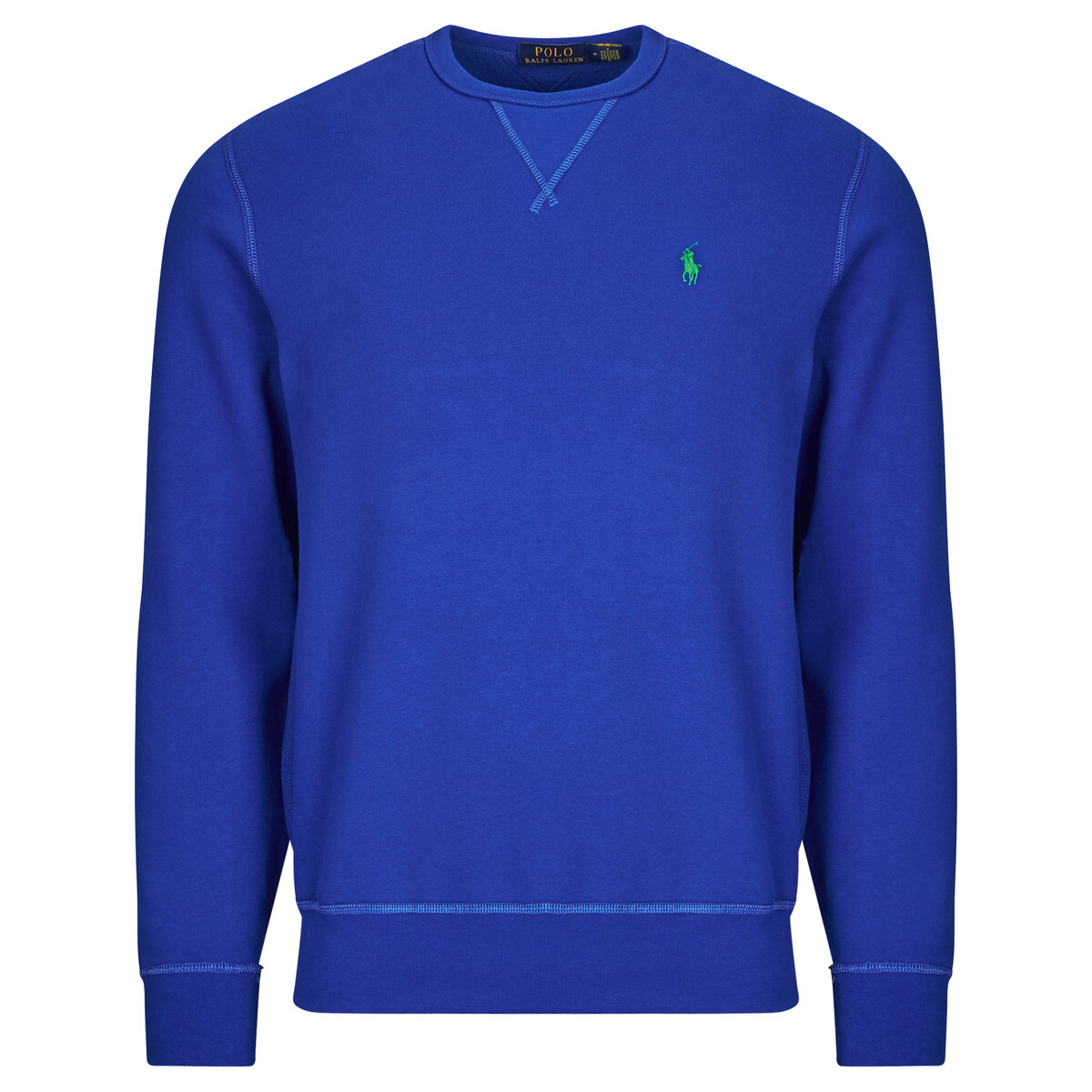 Polo Ralph Lauren  SWEAT CREWNECK EN MOLLETON  Modrá