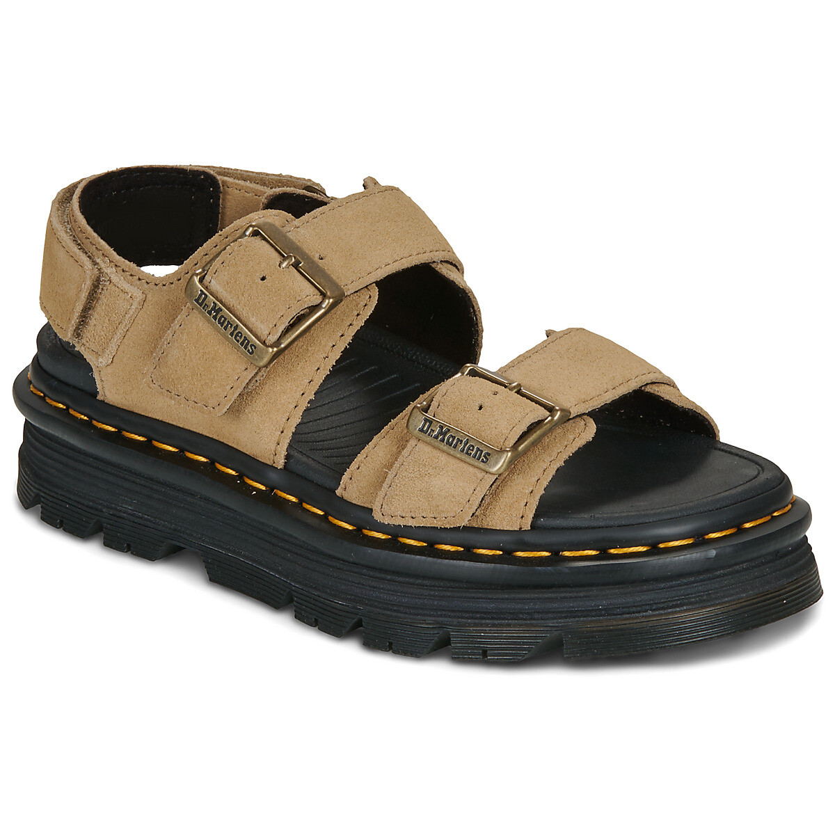 Dr. Martens  ZebZag Sandal Savannah Tan EH Suede  Béžová