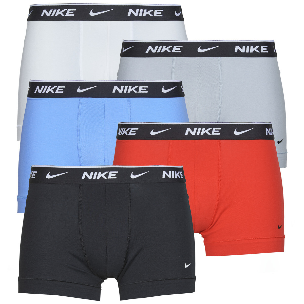 Nike  COTTON TRUNK X5  ruznobarevne