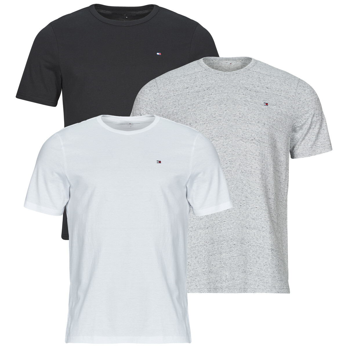 Tommy Hilfiger  TEE X3  ruznobarevne
