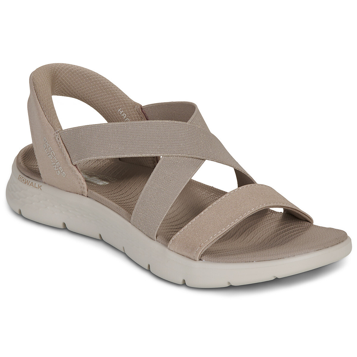 Skechers  GO WALK FLEX SANDAL GLIMMER UP  Béžová