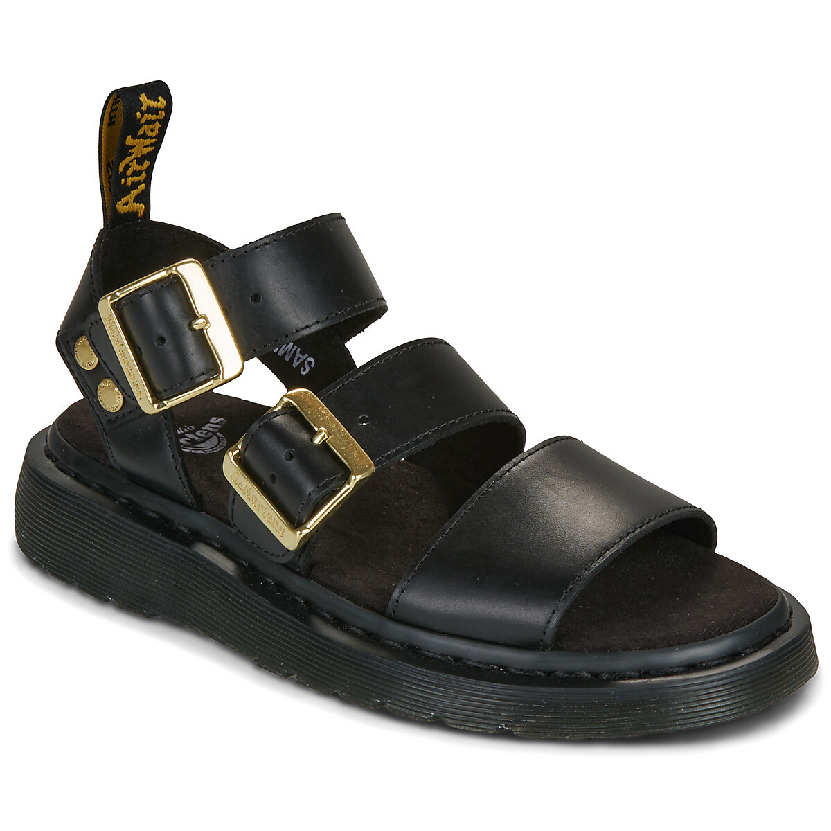 Dr. Martens  Gryphon Strap Sandal Black Atlas  Černá