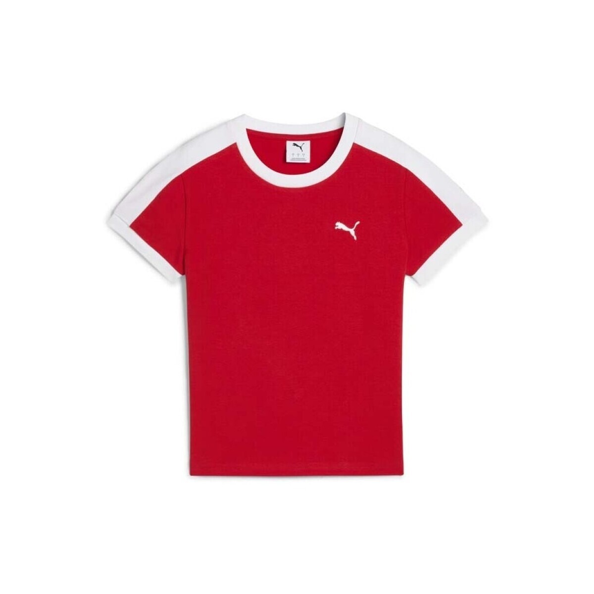 Puma  SLIM TEE  Červená