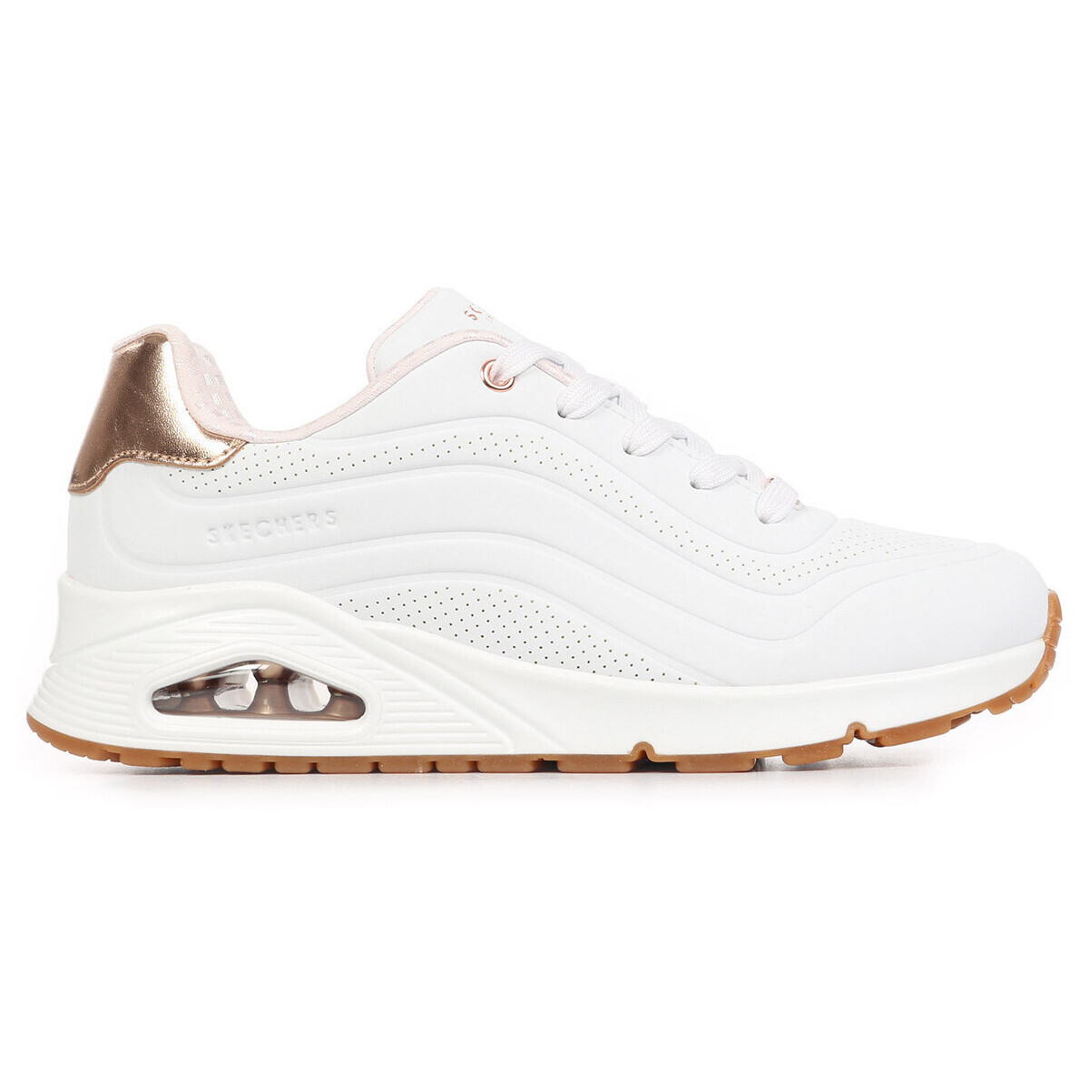 Skechers  Uno Gen1 Shimmer Wave  Bílá