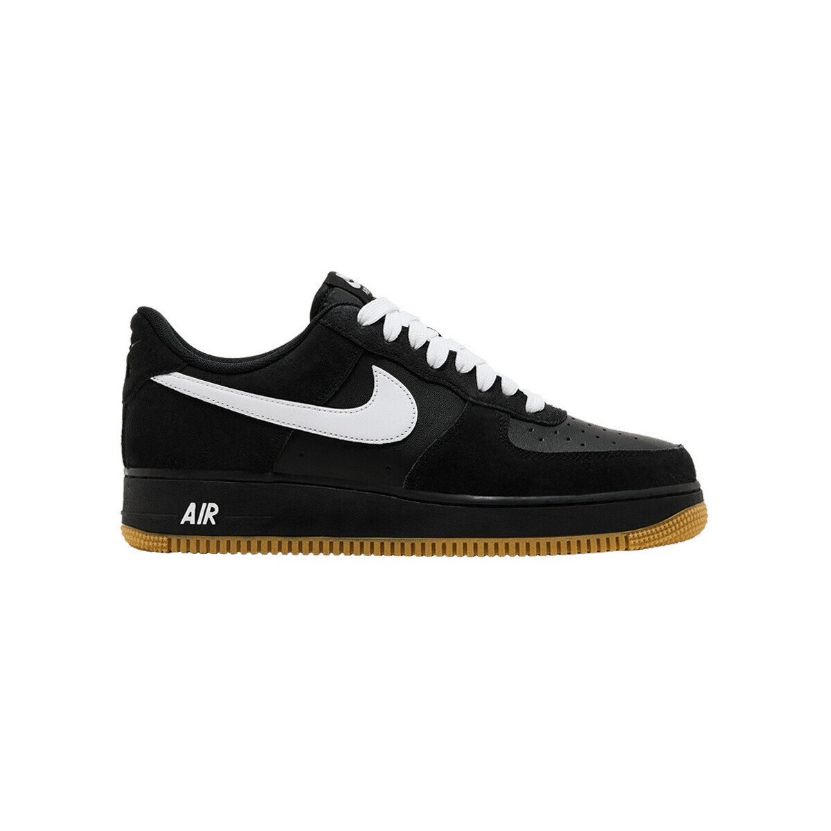 Nike  Air Force 1 Low '07 LV8 Black Gum Light Brown White  Černá