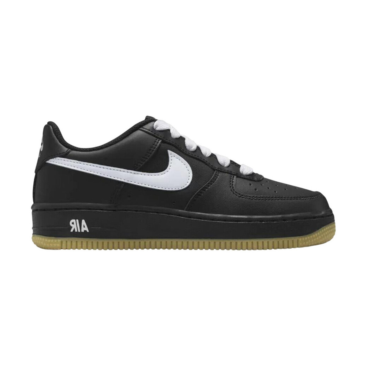 Nike  Air Force 1 LV8 Black/White/Gum (GS)  Černá