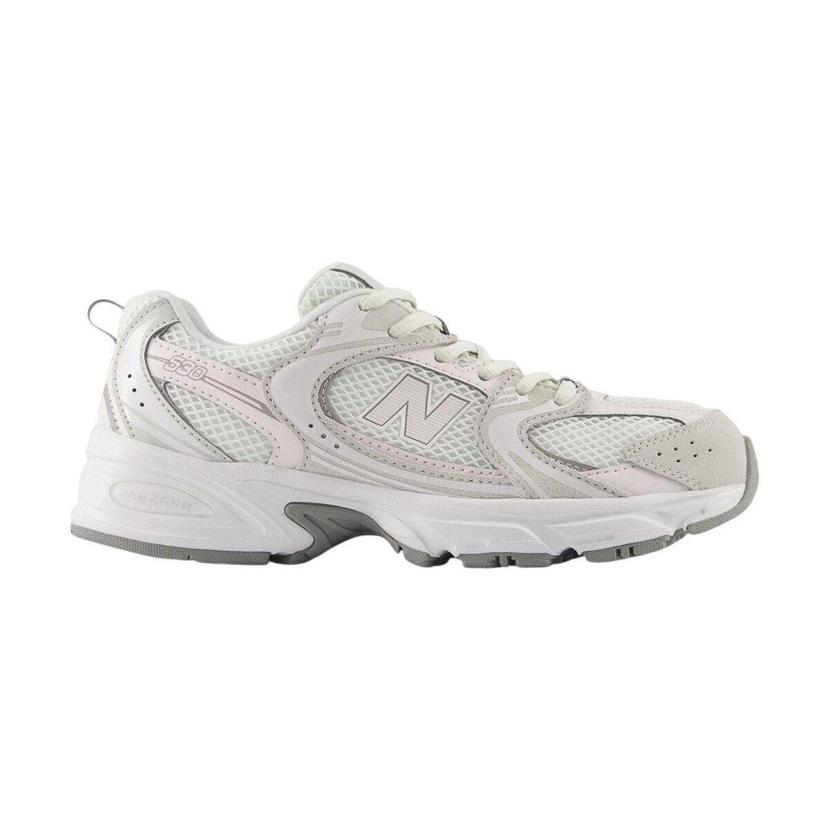 New Balance  530 White/Pink (GS)  Bílá