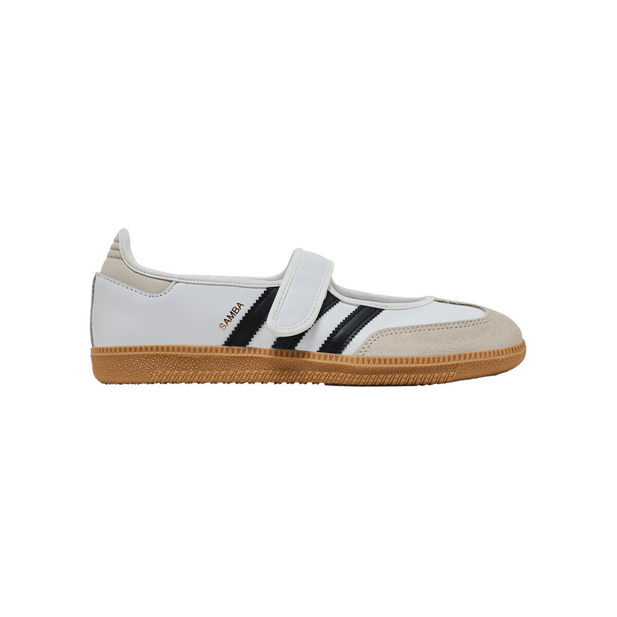 adidas  Samba Jane White Black Gum (Women's)  Bílá